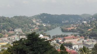 Utsikt över Kandy